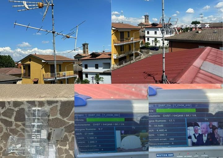 📡 Intervento Antennista – Villetta a Peschiera Borromeo Oggi siamo...