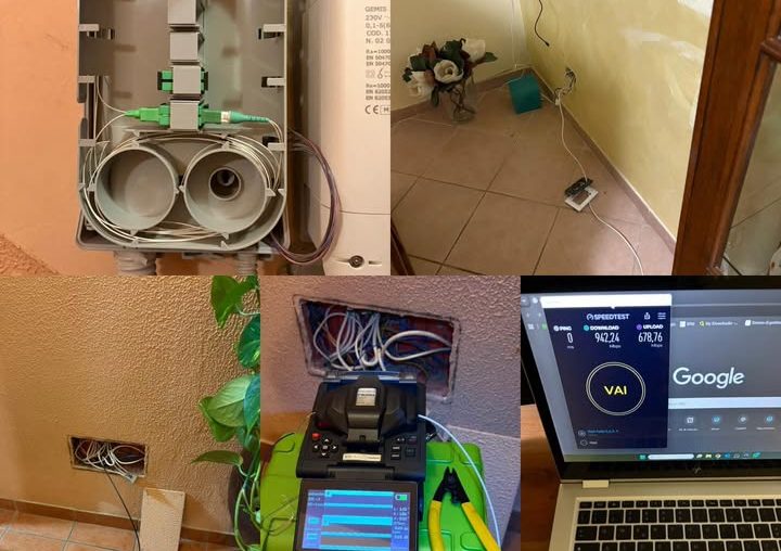 🌐🔧 Spostamento fibra ottica – Bollate 🔧🌐 Intervento tecnico svolto...