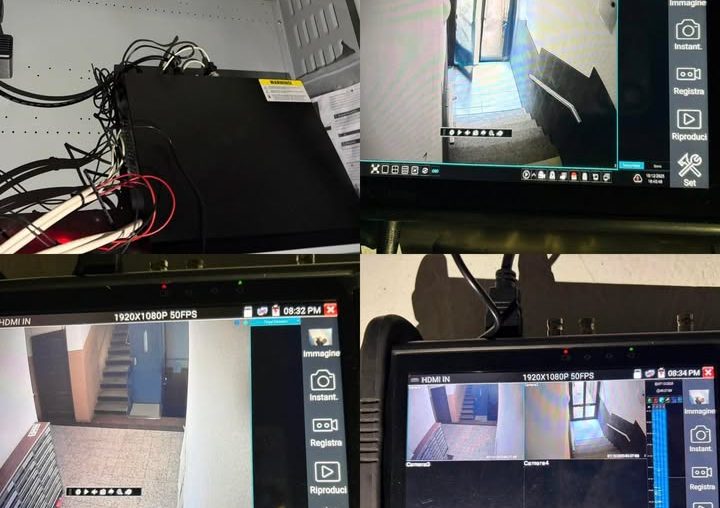 🔧 Manutenzione annuale impianto TVCC in condominio a Milano 📹...