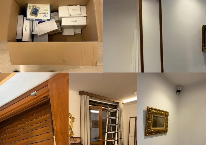 Impianto di sicurezza completo in appartamento a Milano Siamo...