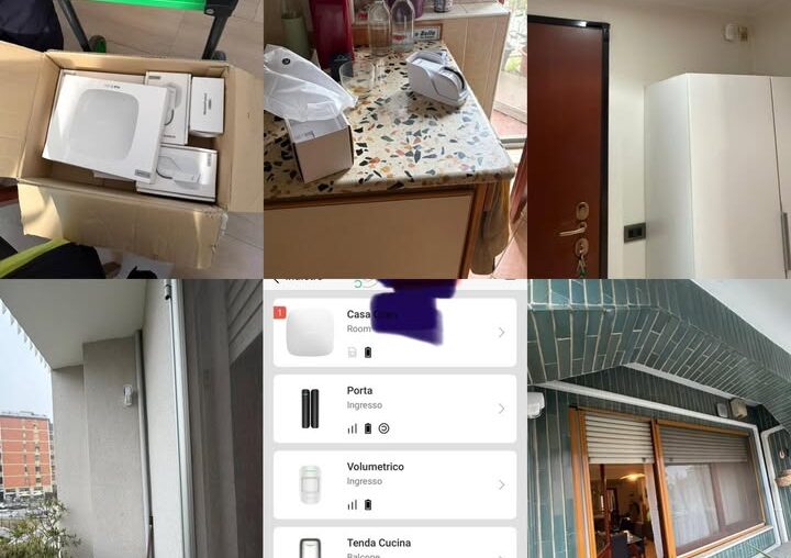 Nuovo impianto di sicurezza wireless a Milano Siamo...