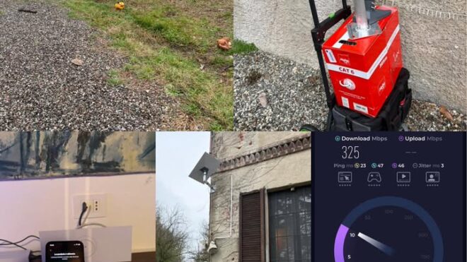 Installazione Starlink a Vermezzo (MI) Intervento eseguito in provincia...