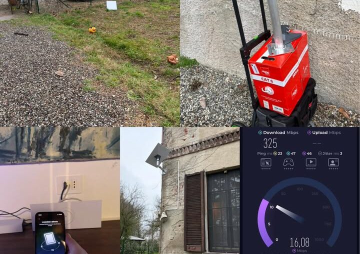 Installazione Starlink a Vermezzo (MI) Intervento eseguito in provincia...