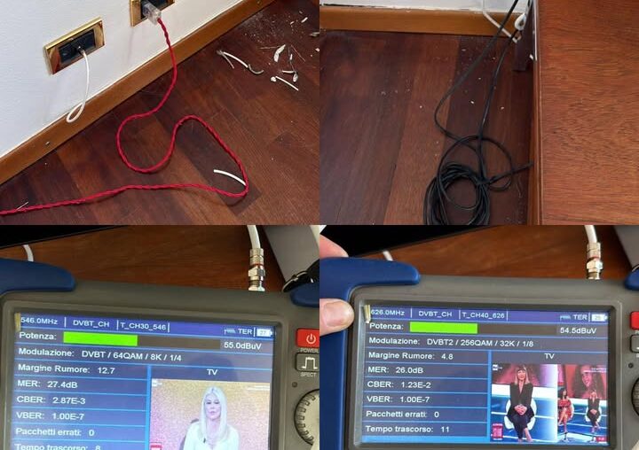 Spostamento presa TV senza opere invasive – Milano Intervento...