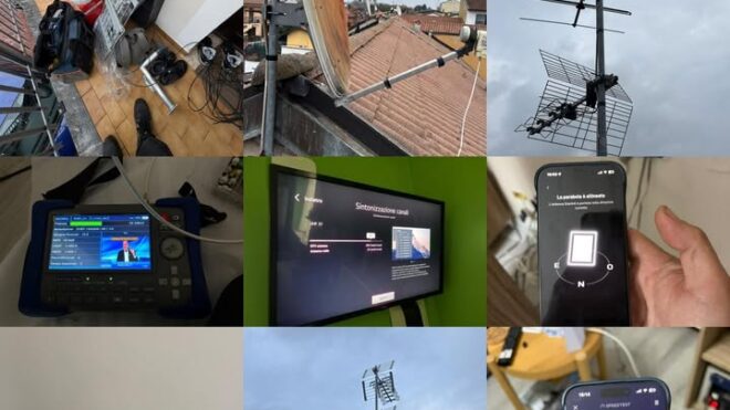 Intervento tecnico a Carugate – Impianto TV & Internet...