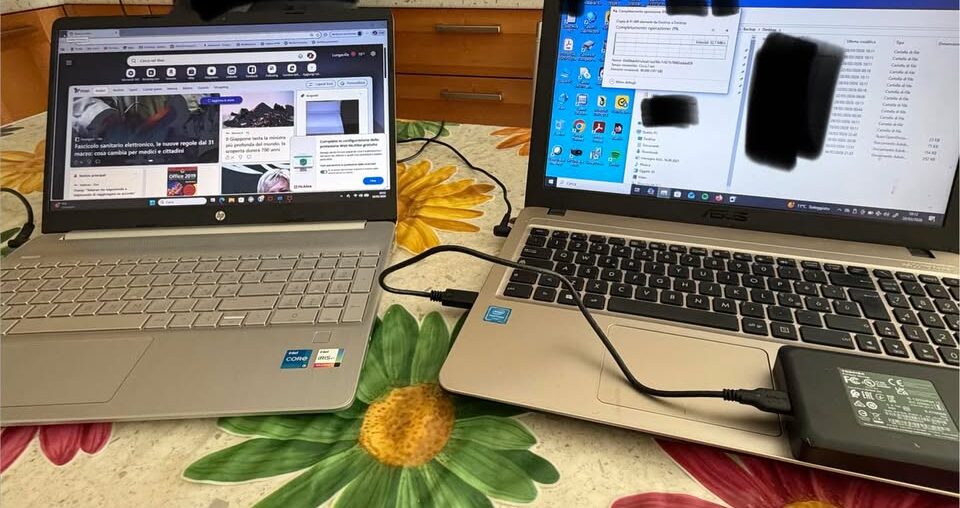 Nessun dato perso — tutto trasferito sul nuovo PC!...