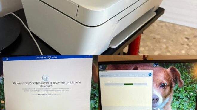 Nuova stampante HP WiFi installata e configurata — si...
