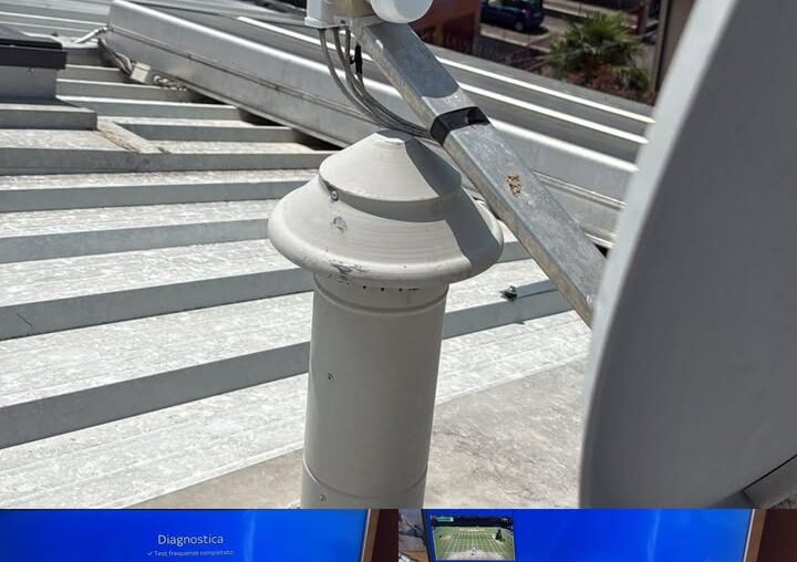 Segnale Sky ripristinato in condominio a Siziano — LNB...