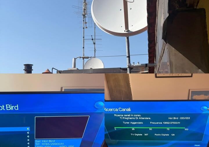 Tivùsat tornato perfetto a Milano — non era l'impianto,...