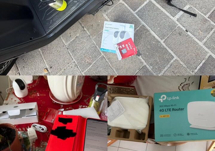 Videosorveglianza installata a Bollate — 4 telecamere WiFi 2K...