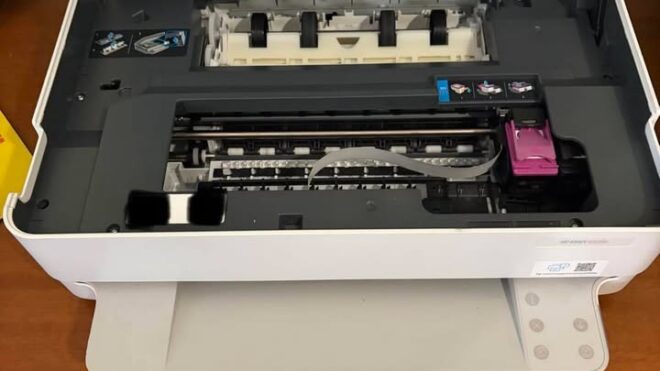 🖨️ Stampante HP rimessa in sesto a Milano — pulizia...
