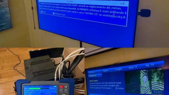 📡 Segnale Sky ripristinato a Milano — parabola riorientata e...