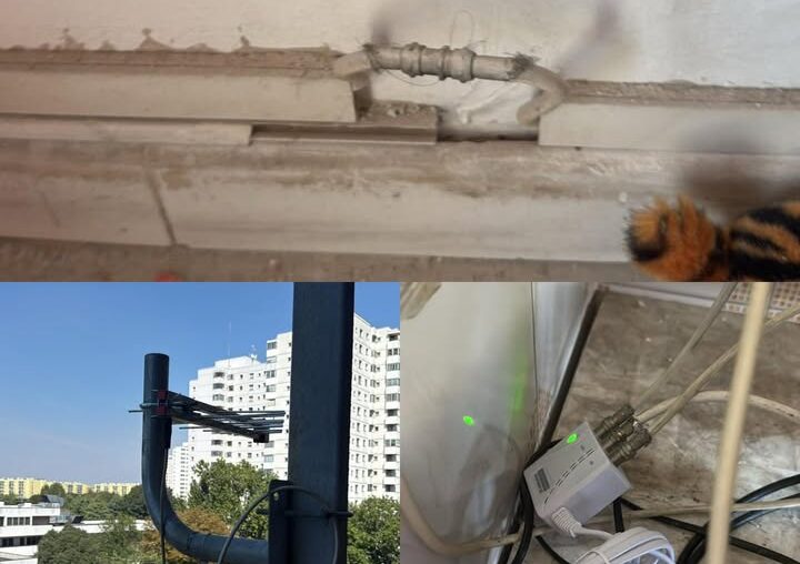 Segnale TV risolto a Milano — antenna logaritmica su...