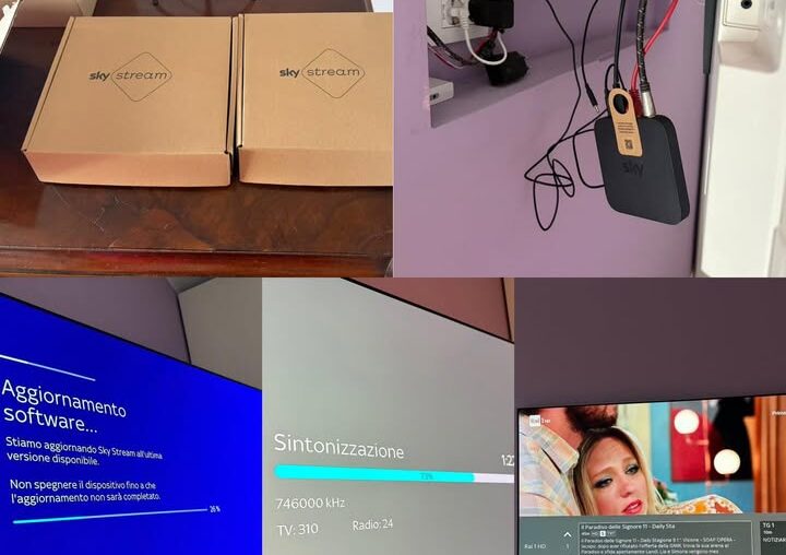 📺 Due decoder Sky Stream configurati a Milano — fissati...