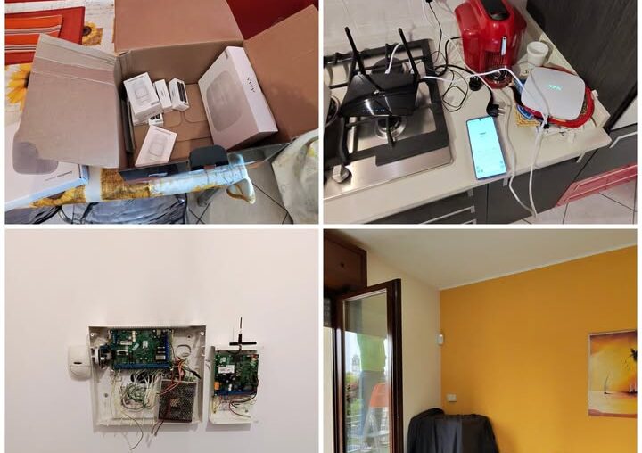 🔐 Allarme via radio installato a Rozzano, tutto gestito da...